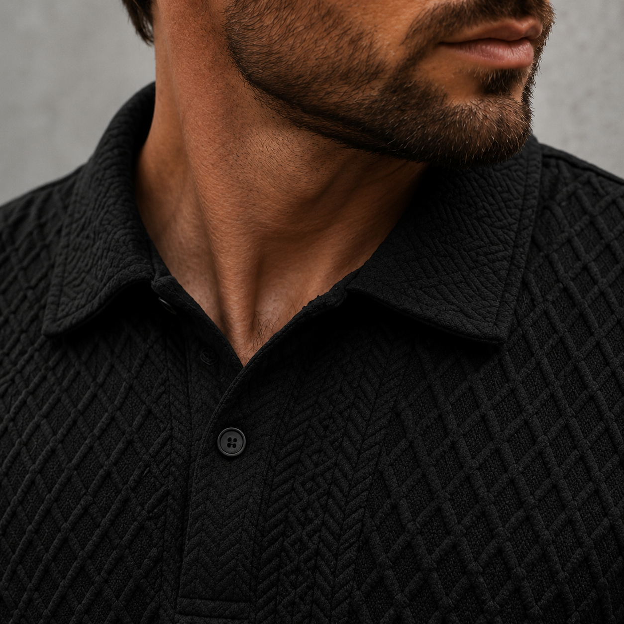 Orelian Jacquard Polo Set