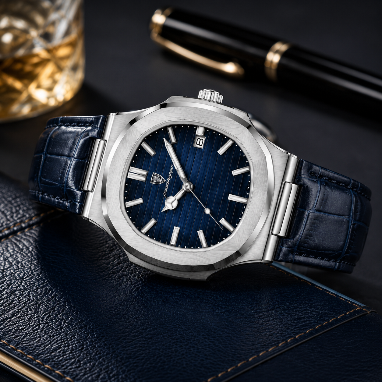 Orelian Chrono Square Leather