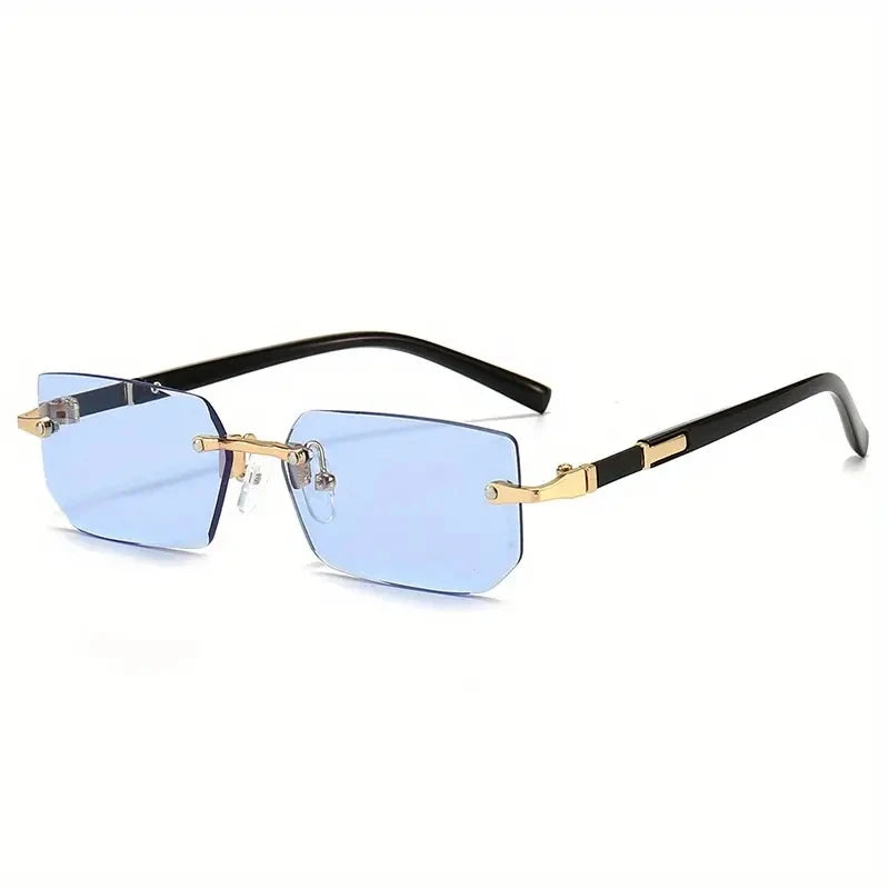 Orelian Rimless Square Sunglasses