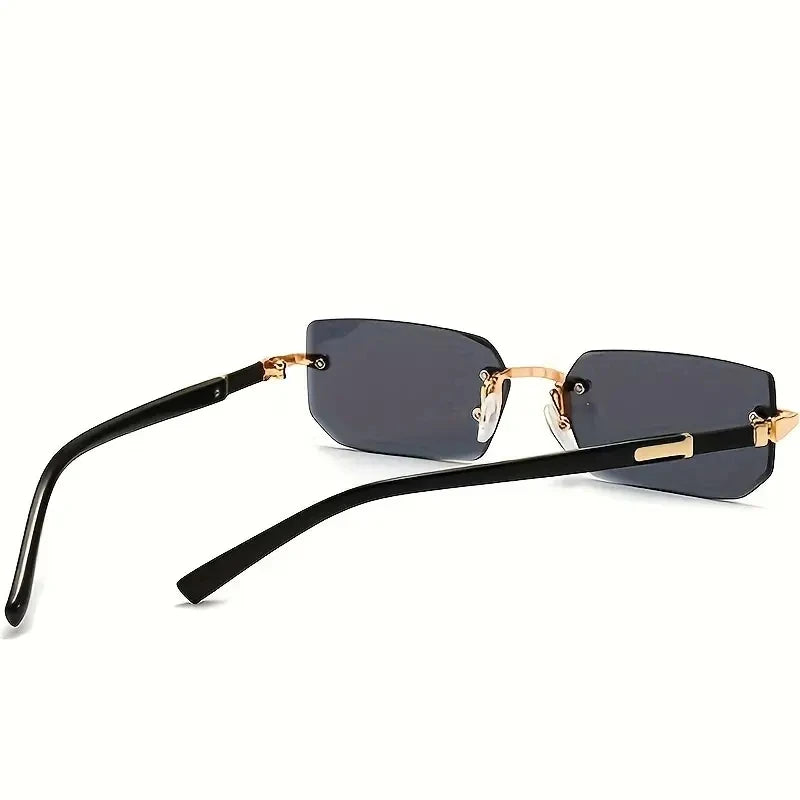 Orelian Rimless Square Sunglasses