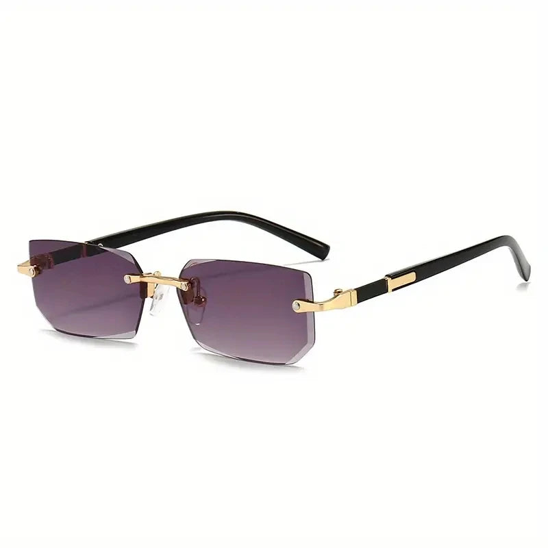Orelian Rimless Square Sunglasses
