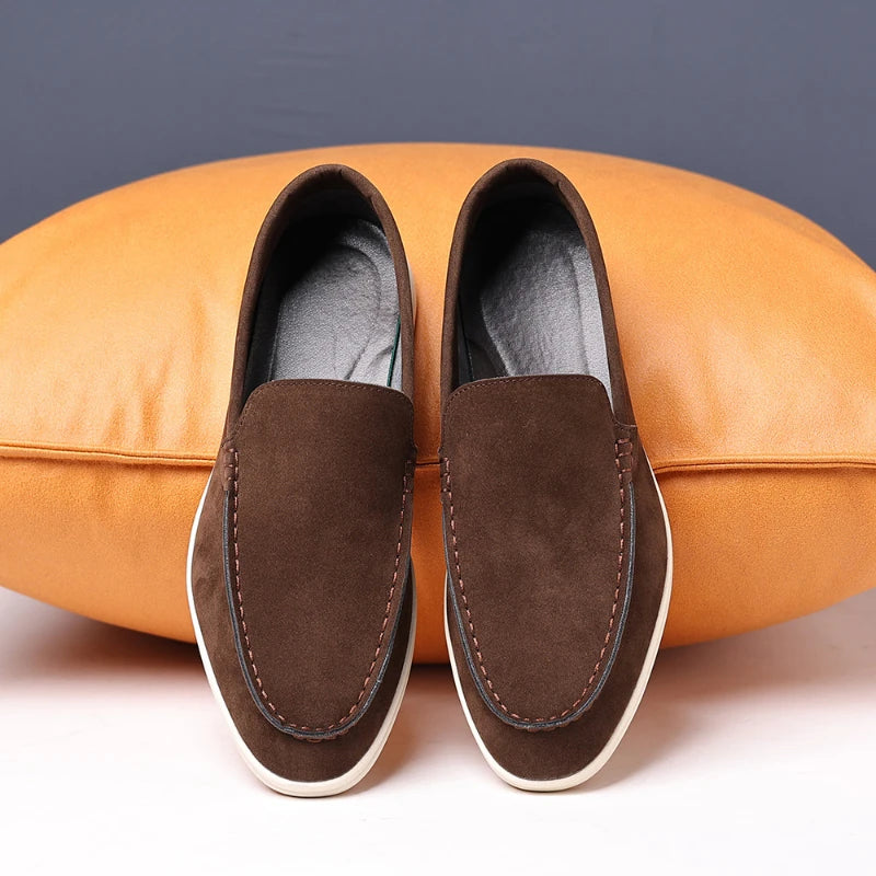 Orelian Suede Drive Loafers