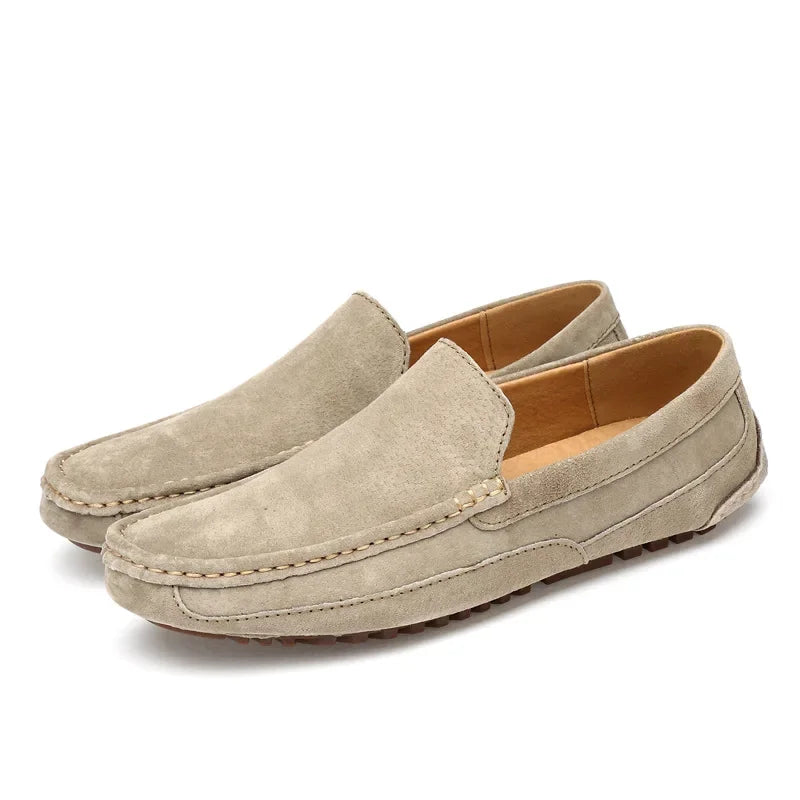 Orelian Suede Yacht Loafers