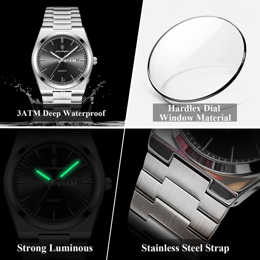 Orelian Chrono Steel Watch