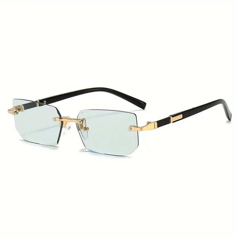 Orelian Rimless Square Sunglasses